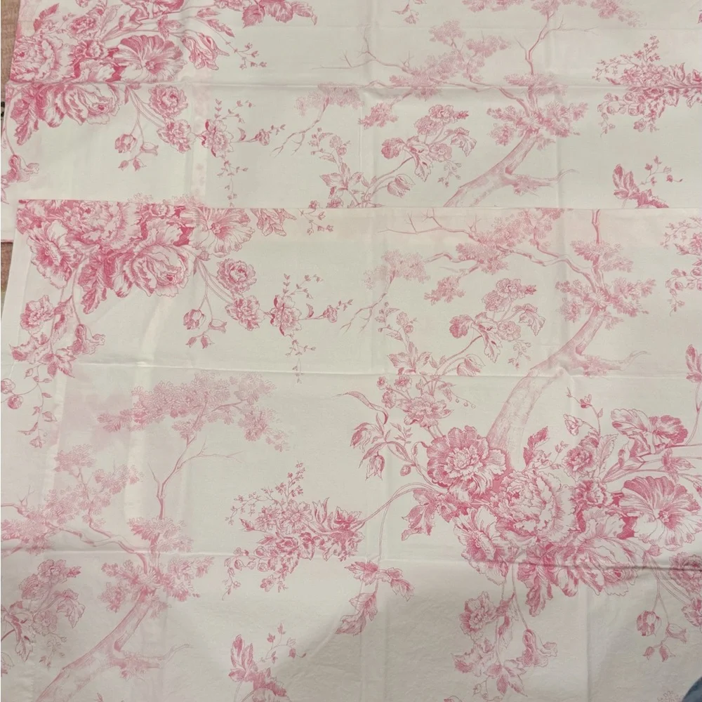 ISABELLE TOILE DUVET Cover & 2 PILLOWCASE  HOUSSE DE COUETTE pottery barn kids